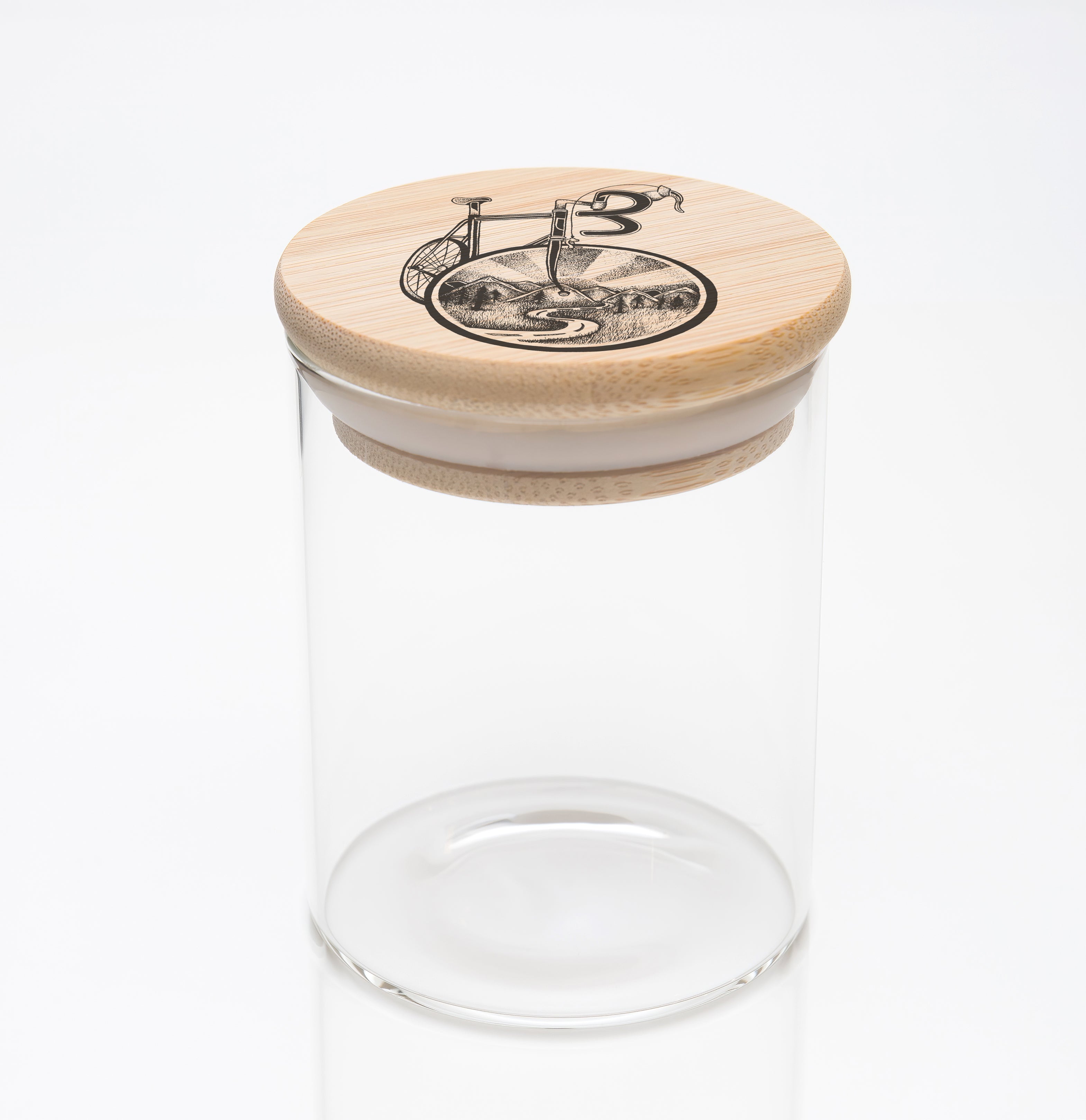 Bicycle Design Stash Jar