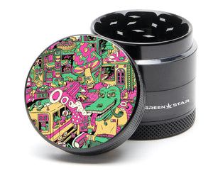 Open image in slideshow, 1.5&quot; (40mm) 4-Piece Grinder with The Chilled Out Design
