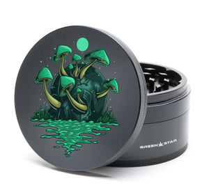 Open image in slideshow, Skull Mushrooms - 4&quot; (100mm) JUMBO Grinder
