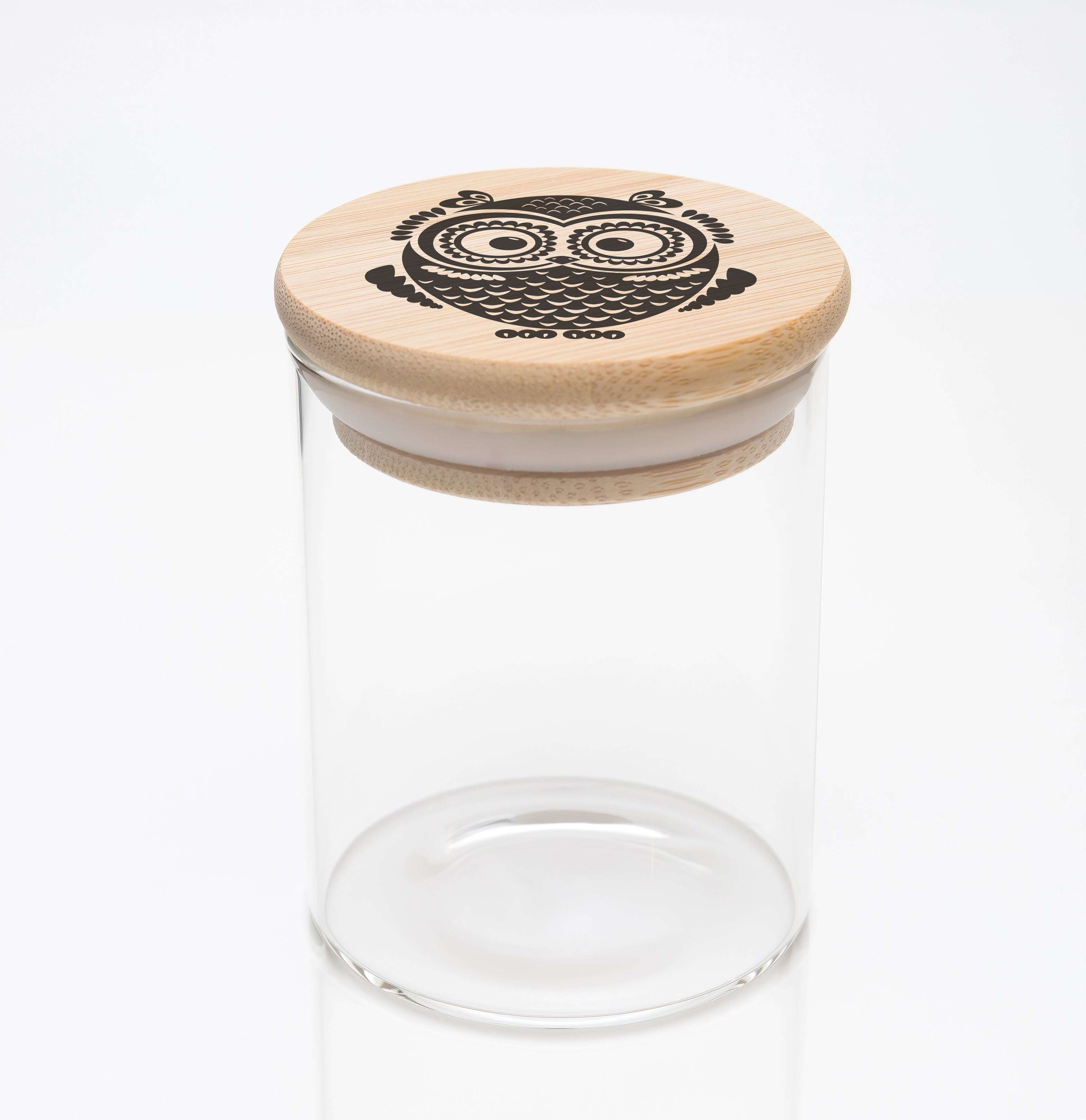 Single Owl Stash Jar