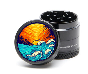 Open image in slideshow, 1.5&quot; (40mm) 4-Piece Grinder - Sunset Wave
