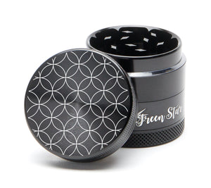Open image in slideshow, 1.5&quot; (40mm) 4-Piece Grinder with Circles Pattern Design
