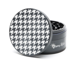 Open image in slideshow, Houndstooth Pattern Design on 4&quot; (100mm) JUMBO Grinder
