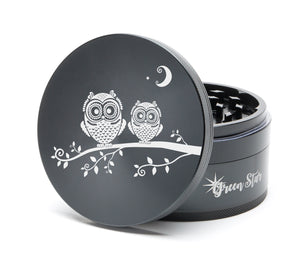 Open image in slideshow, Double Owl Design - 4&quot; (100mm) JUMBO Grinder
