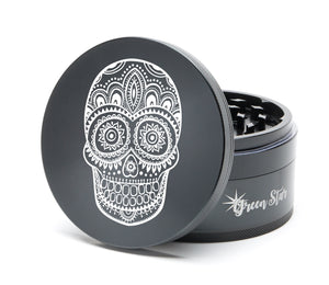 Open image in slideshow, Dia de los Muertos Design - 4&quot; (100mm) JUMBO Grinder
