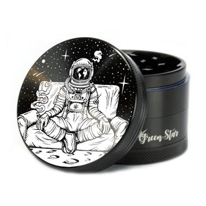 Open image in slideshow, Astronaut in Space Design on 2.5&quot; 4-piece Grinder
