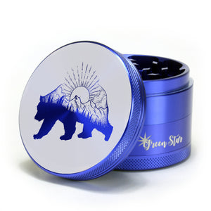 Open image in slideshow, Bear Mountain Design on 2.5&quot; 4-piece Grinder
