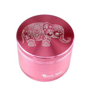 Open image in slideshow, Elephant Design on 2.5&quot; 4-Piece Herb Grinder
