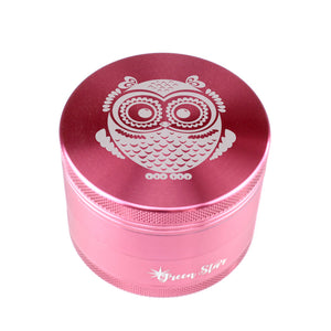 Open image in slideshow, Owl (single) on 2.5&quot; 4-Piece Herb Grinder
